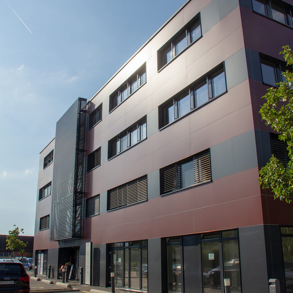 Vue extérieur du bâtiment