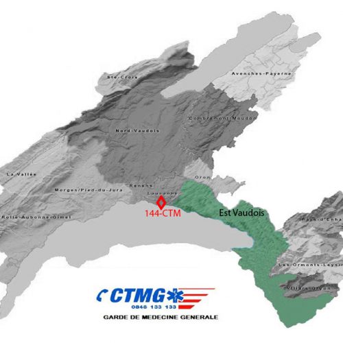 Carte de la zone d'intervention